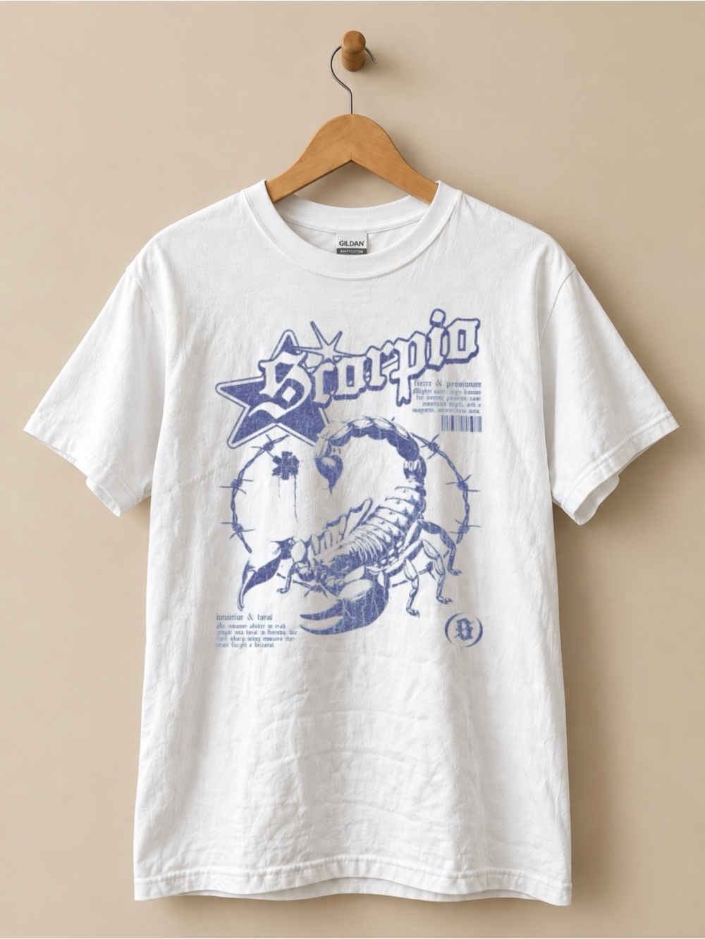 Scorpio Trendy Y2K Zodiac Unisex T-shirt Birthday Gift